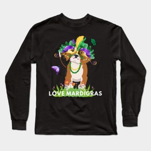 love mardigras 2023 Long Sleeve T-Shirt